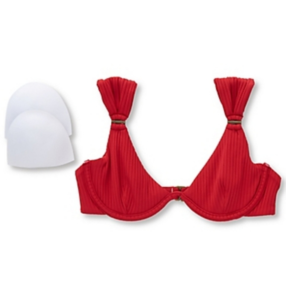 NWT Red carter bikini - Picture 2 of 9